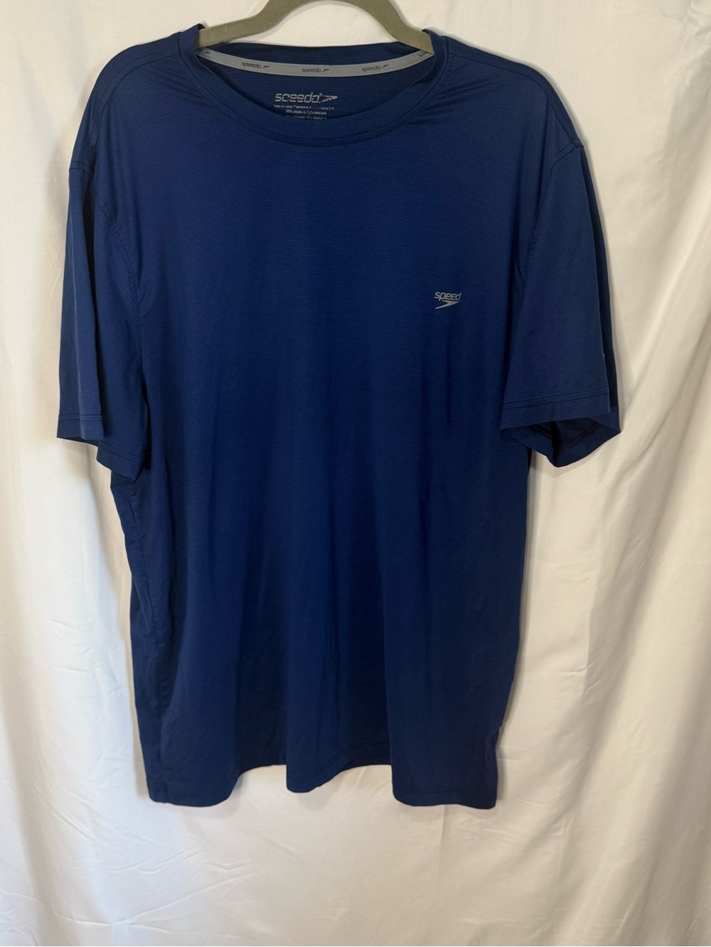Speedo Men’s Navy Crew Neck Performance Tee